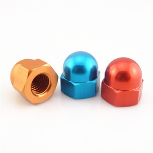 알루미늄 양극 DIN1587 <span class=keywords><strong>Metric</strong></span> 돔 캡 도토리 nuts - Product Image 2