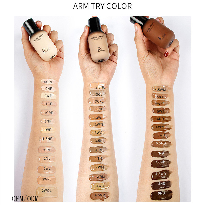 Base de maquillaje profesional водонепроницаемый 40 цветов макияжа красоты лица тональный крем OEM приватный лэйбл создавать фундамент