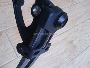 M106 새로운 화합물 활 40-60lb 마그네슘 합금 라이저, 사냥 양궁 활