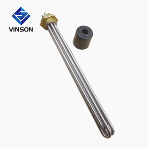 36V 1200W DC שקוע שמש דוד מים חימום אלמנט עם 1 1/4 "BSP פליז חוט Tubular דוד עבור פנל סולארי - Product Image 4