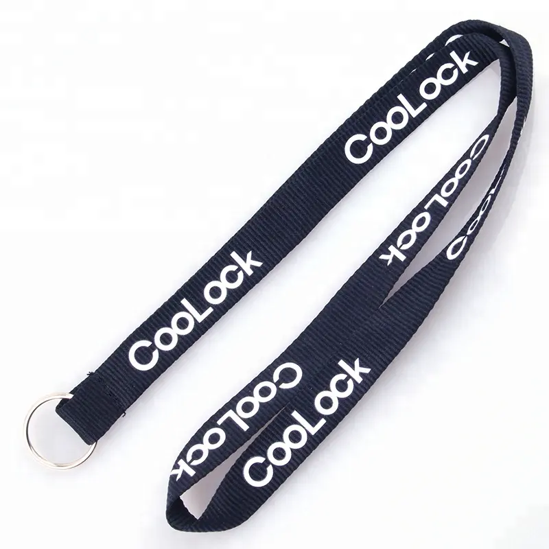 2019 New Style Polyester Lanyard with lanyard accessories