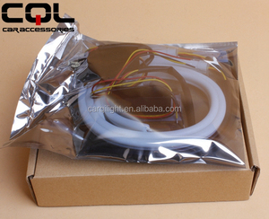 CQL ไฟ Led แบบยืดหยุ่นสำหรับการวิ่งตอนกลางวัน Drl,ไฟ Led ยืดหยุ่น60ซม. สีขาวพร้อมการเปลี่ยนสีเหลือง - Product Image 3