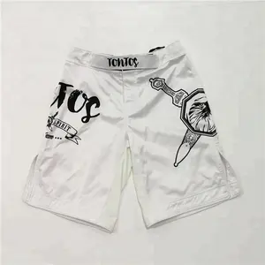 Volledige Gesublimeerd mma shorts custom made vechten korte