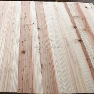 Planche frontale en bois massif, sapin, cèdre et épicéa personnalisés, collée, prix de gros