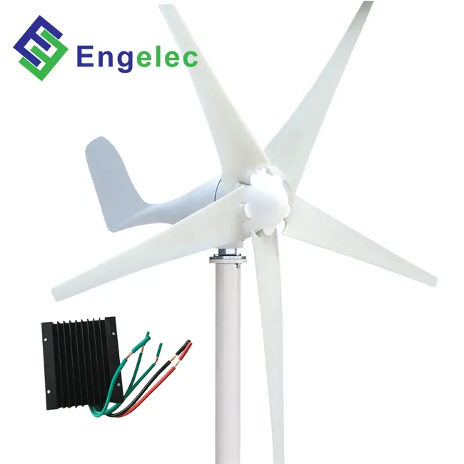 Gerador de vento fabricante breeze iniciar 1.5 m/s 12/24v 100w-400w moinhos para gerar eletricidade