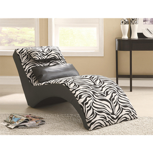 Qualité grand tissu blanc noir surdimensionné canapé chaise longue - Product Image 1