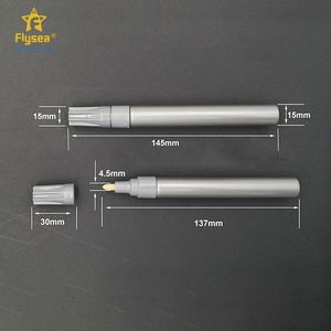 Marqueur effaçable à sec <span class=keywords><strong>pour</strong></span> <span class=keywords><strong>peinture</strong></span> Jumbo argentée Stylo vide Croquis en aluminium avec encre permanente Prix du revendeur - Product Image 6