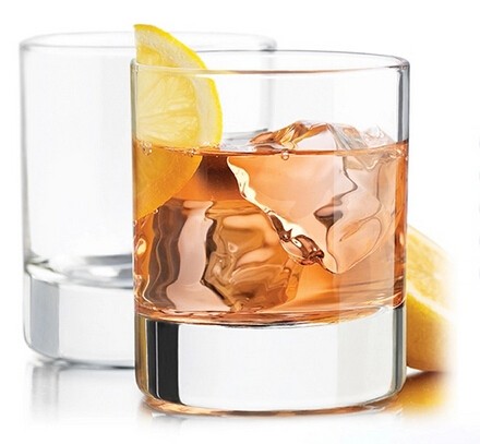 Factory direct supply square whiskey glass cup