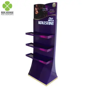 Hot fashion and elegant supermarket retail floor display stand retail display racks and stands