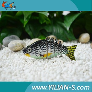 2015 4 " Multi articulado Proberos señuelos de pesca de cebo Swimbait Life like fregadero Hook Tackle - Product Image 5