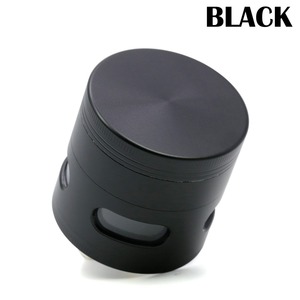 Nouveau Style Diamètre 52 MM Fenêtre Latérale En Alliage De Zinc <span class=keywords><strong>Tabac</strong></span> Manuel 4 Pièces Herb Grinder - Product Image 4