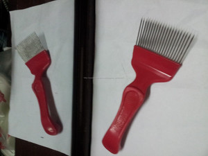 De acero inoxidable tenedor desoperculación / raspador miel con el alto qulity - Product Image 4