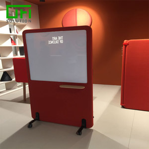 Tableau blanc acoustique absorbant le son en PET, contrôle du bruit, fibre de polyester, tableau d'affichage acoustique, tableau mural à clous - Product Image 4