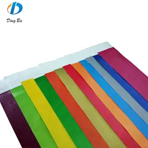 Cheap 3/4 Inch Plain No Logo Paper Bracelets Tyvek Wristband