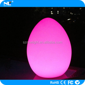 led bal licht outdoor kleur veranderende led eivorm bal kleur veranderende led licht sfeer bal - Product Image 2