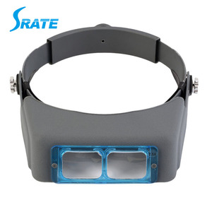 MG81007-B 1.5x-3.5x Optische Glazen Lens Hoofdband Vergrootglas Dubbele Lens Head-Gemonteerde <span class=keywords><strong>Loupe</strong></span> Vergrootglas - Product Image 3