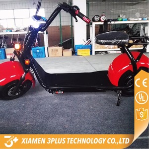 Harley eec Vespa Eléctrica plegable de la bicicleta 1000 w seev citycoco con grasa neumático de la bici - Product Image 2