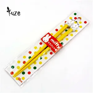 Special design widely used animal head children plastic chopsticks