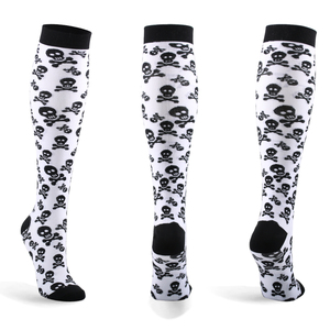 <span class=keywords><strong>2018</strong></span> de Halloween del cráneo hombres calcetines de compresión vuelo calcetines mejor Atlético mangas - Product Image 6