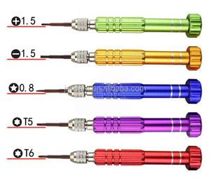 <span class=keywords><strong>Kit</strong></span> de herramientas de reparación de teléfono móvil 5 en 1 de metal, superventas, juego de destornilladores, herramienta de reparación de ordenador portátil - Product Image 1