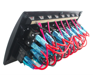 Panel saklar Rocker ON-OFF 3pin pemutus sirkuit indikator <span class=keywords><strong>6</strong></span> <span class=keywords><strong>Gang</strong></span> tahan air 12V - Product Image 5