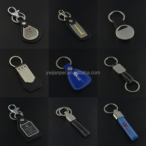 Özel Logo anahtarlık promosyon hakiki PU deri anahtarlık, marka anahtarlık - Product Image 2