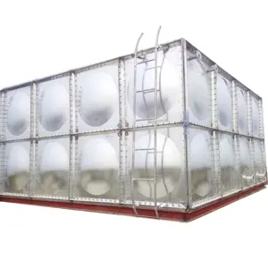 Venta caliente de almacenamiento de agua de acero elevada Panel de hierro agricultura galvanizado Precio de tanque
