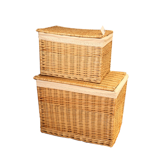 ส่วนลดง่ายต่อการเปิดตะกร้าเก็บเสื้อผ้าหวายสำหรับเสื้อผ้า - Product Image 6