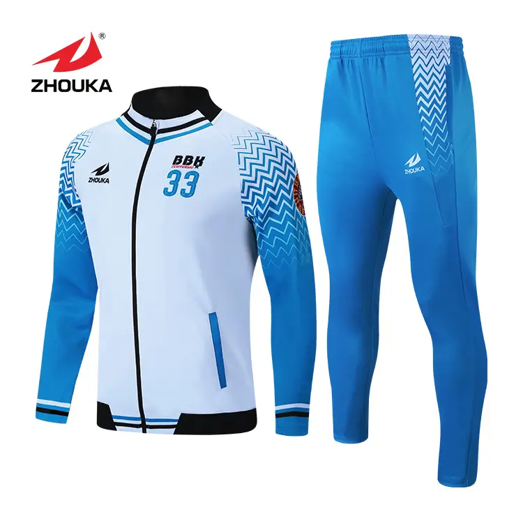 Custom Inverno Homens Futebol Equipe Treinamento Desgaste Do Esporte Futebol Casacos Two Piece set Futebol Uniformes Treino Suit