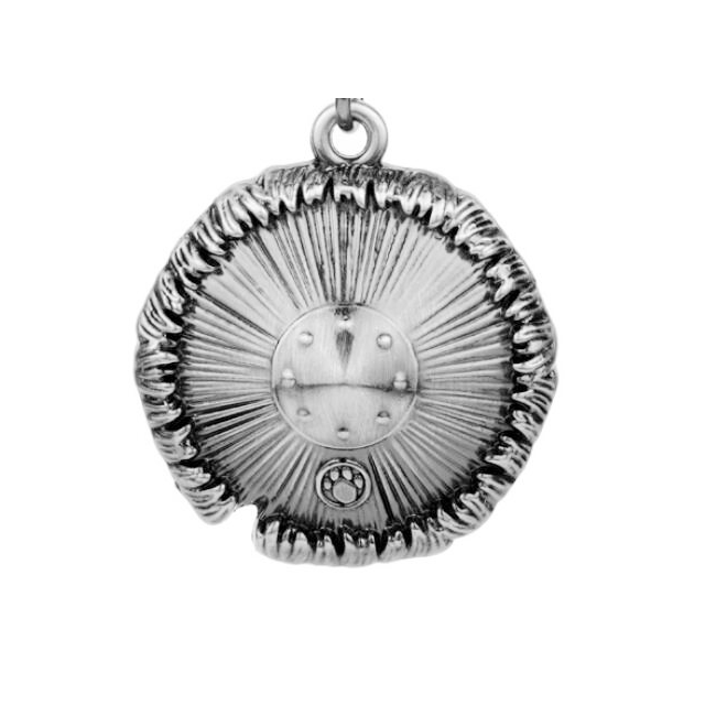 Пользовательская античная серебряная подвесная бирка