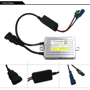 H1 <span class=keywords><strong>HB4</strong></span> HB3 H4 H7 75 Wát 70 Wát F7 Khởi Động Nhanh Ballast <span class=keywords><strong>Xenon</strong></span> Hid Bộ Dụng Cụ Xe Head Light - Product Image 3