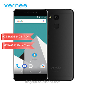 原装vernee M5手机4GB 64GB 5.2英寸高清IPS 13MP智能手机4G LTE Android 7.0手机手机八核双SIM