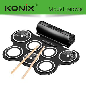 Silicone cuộn lên <span class=keywords><strong>drum</strong></span> <span class=keywords><strong>kit</strong></span> USB MIDI Cuộn lên <span class=keywords><strong>Drum</strong></span> <span class=keywords><strong>Kit</strong></span> - Product Image 3