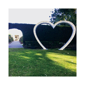 Vòm Kim Loại Hình Trái Tim Cho Đám Cưới Đèn LED Đám Cưới Đèn Vòm Trái Tim Lớn Dấu Hiệu Tình Yêu Đám Cưới - Product Image 5