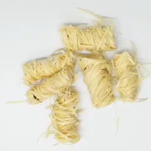 Allume-feu CCICCFIRE en bois chaud avec herbe à paillettes naturelle, durée de combustion de 8 minutes, jaune, pour cheminée, feu de camp et barbecue, 32 pièces/boîte - Product Image 1
