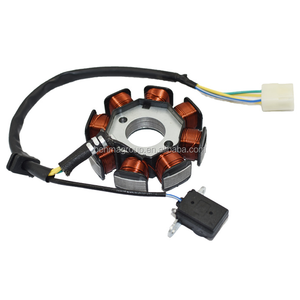Bobina de Estator Magnética de Cobre 100% de 8 Polos para Sistema Eléctrico de Motocicleta WY125 HJ125 CG150 150CC - Product Image 3