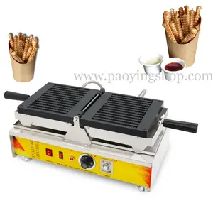OEM ODM Commerciële Gebruik non-stick 110 v 220 v Elektrische Wafel Fries Stok Maker