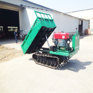 Mini Dumper Hengwang de 1000 kg con Motor Diésel, Mini Dumper Hidráulico sobre Orugas, Dumper para Palma Aceitera, Camión Volquete de 1000 kg en Venta - Product Image 1