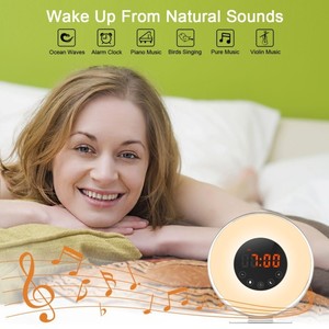 Niños Digital Radio Reloj <span class=keywords><strong>despertador</strong></span> con función Snooze inteligente, control táctil y USB recargable - Product Image 5