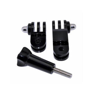 Chất lượng cao xe đạp tay lái kẹp gắn + Điều chỉnh 3 cánh tay thích hợp cho dưới 4cm đường kính cho Gopro hành động máy ảnh - Product Image 5