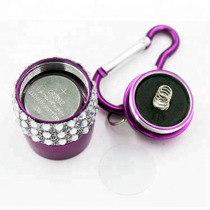 Hợp Kim nhôm Mini Egg Shaped <span class=keywords><strong>Bling</strong></span> DẪN Keychain Đèn Pin - Product Image 4