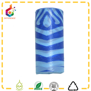 Biodegradable plastic stipe dog poop bag - Product Image 5