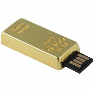 Commerci all'ingrosso di golden bar forma <span class=keywords><strong>usb</strong></span> pendrive, popolare e divertente <span class=keywords><strong>usb</strong></span> flash drive - Product Image 1