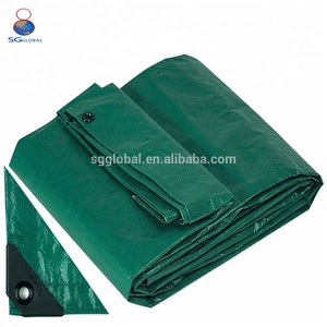 Bâche d'oeillets en plastique imperméable pour des couvertures de <span class=keywords><strong>remorque</strong></span> de cargaison Chine PE Autre tissu tissé uni Max 3 couleurs LDPE enduit CN;SHN - Product Image 2