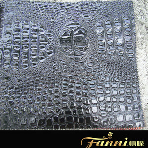 Baru Buaya Sintetis <span class=keywords><strong>PVC</strong></span> Buaya Timbul Kulit untuk Sepatu - Product Image 3