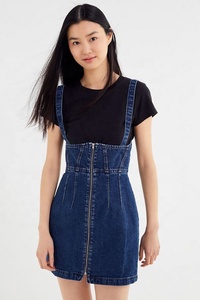 ג 'ינס להמרה zip מול נשים כולל שמלה - Product Image 2