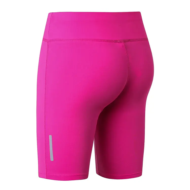 Wholesale high quality European size 8color women body fit quick dry high waist sexy polyester spandex gym sport yoga shorts