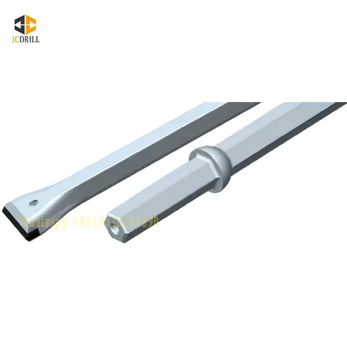 Hiệu suất chi phí tốt 600mm rod không khí chân khoan thép b22 không thể thiếu thanh cho đá cứng khoan