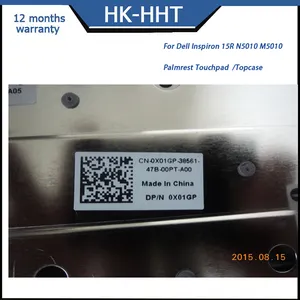 HK-HHT Laptop <strong>Upper</strong> Case Plamrest for Dell Inspiron 15R N5010 M5010 <strong>Cover</strong> C Laptop <strong>Cover</strong> - Product Image 6