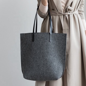 customisable felt tote bolsa zara